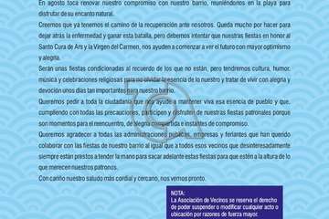 Programa de las fiestas de Melenara 2022/TA.